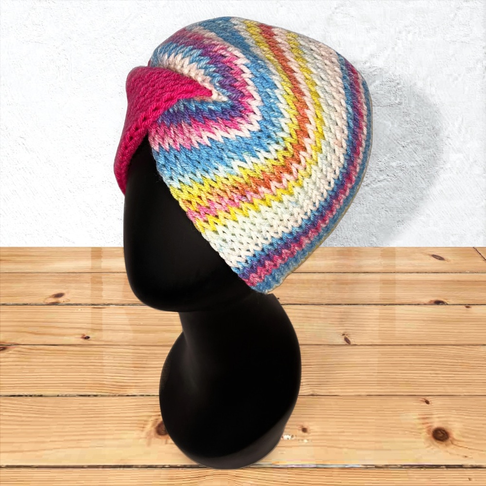 Handmade Knit Twist Ear Warmers | Cozy & Versatile | Adult Women's - Picture 9 of 9